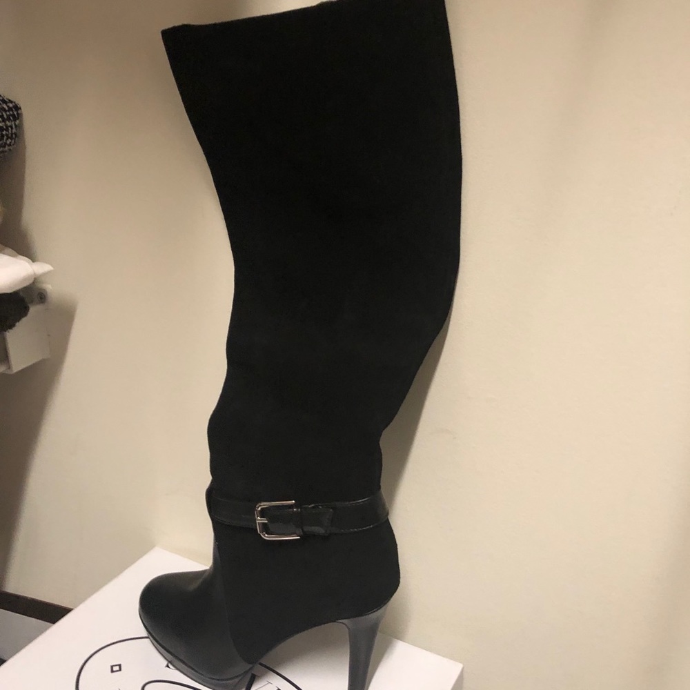 DSW Suede/leather over the knee boot